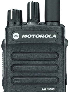 摩托罗拉XIR P6600I数字防爆对讲机