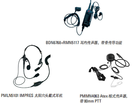 摩托罗拉太阳穴头戴式耳机通过振动实现通信